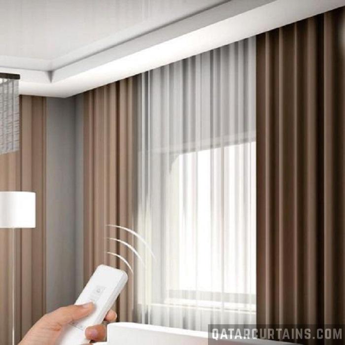 Motorized curtains